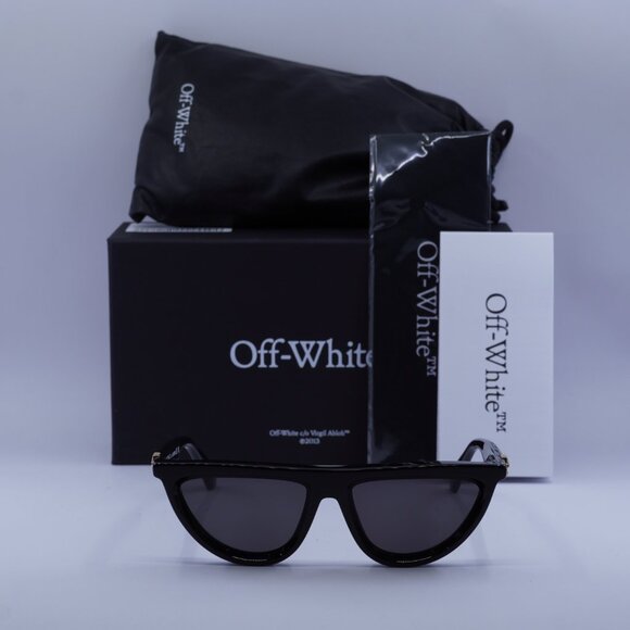 Off-White OERI13V JASPER 1007 Geometric Sunglasses – Black\\ Grey main image 8